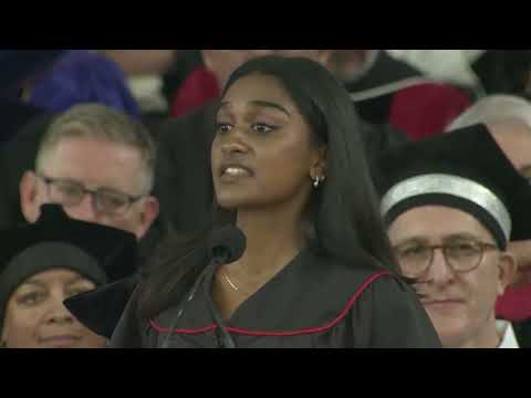 Shruthi Kumar delivers her senior English address | Harvard Commencement 2024