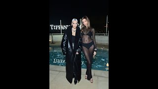 Kim Kardashian💗& Hailey Bieber 💕Reunite at Tiffany & Co's Lock Collection Launch Party || #fashion