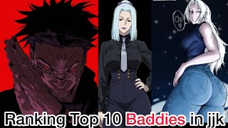 Ranking top 10 hottest baddies in jujutsu kaisen…!