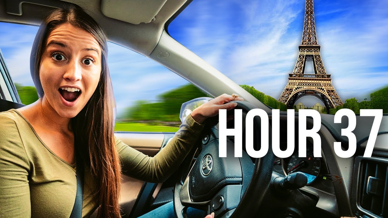 Road Trip Across Europe with NO MAP for 72 Hours - Lexie Limitless