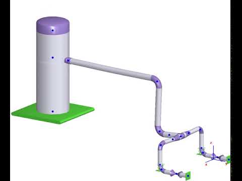 Pressure Vessel Piping Stress Analysis