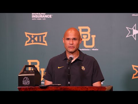 Postgame Presser: Dave Aranda Answers Questions about 27-24 Loss to Arizona State | Baylor Football
