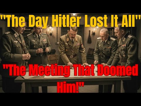 The Meeting That Destroyed Hitler’s Last Chance — Wolf’s Lair Secrets 1944"