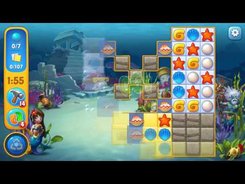Fishdom level 425 Gameplay (iOS Android)