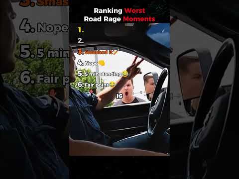 Ranking WORST Road Rage Moments