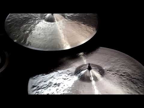 22 Cymbal Pairing, 2247g and 2317g - Handcrafted cymbals by Craig Lauritsen