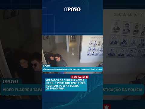 Vereador de Currais Novos, no RN, é indiciado após vídeo mostrar tapa na bunda de estagiária