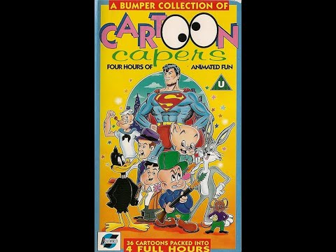 A Bumper Collection of Cartoon Capers (1992, Full VHS)