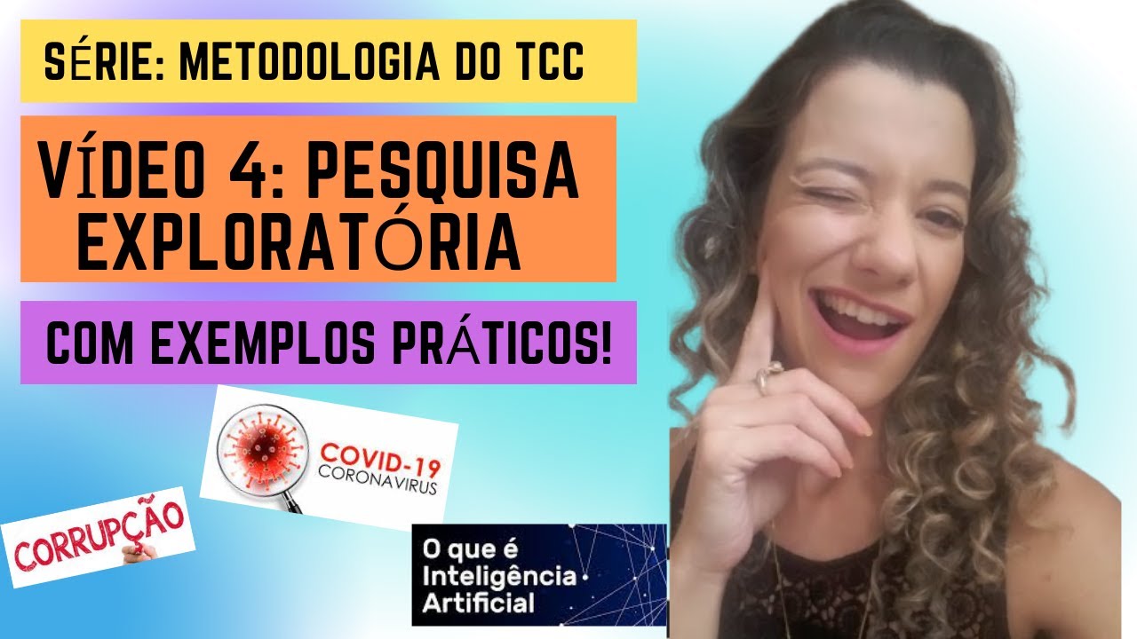 PESQUISA EXPLORATÓRIA! Com exemplos práticos!