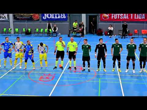 Skrót 1 Liga PLF AZS UEK Kraków - SRS Gwiazda Ruda Śląska