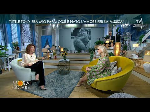 L'Ora Solare (TV2000) 16 marzo 2023 - Cristiana Ciacci figlia di Little Tony, Paolo e Fosca Zanone