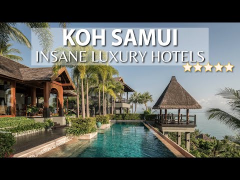 TOP 10 INSANE Luxury 5 Star Hotels in KOH SAMUI, THAILAND | Part 1