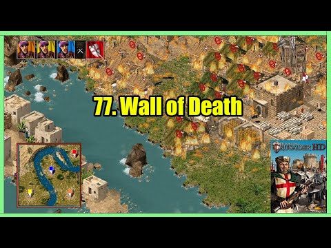 Stronghold Crusader HD - 77. Wall of Death | GAMEPLAY | ‘Warchest’ Trail