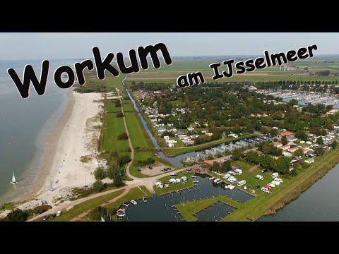 Workum am IJsselmeer - von oben / Drohne