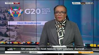 Download lagu G20 Summit | World leaders set to gather in SA for G20 Summit - Sophie Mokoena mp3