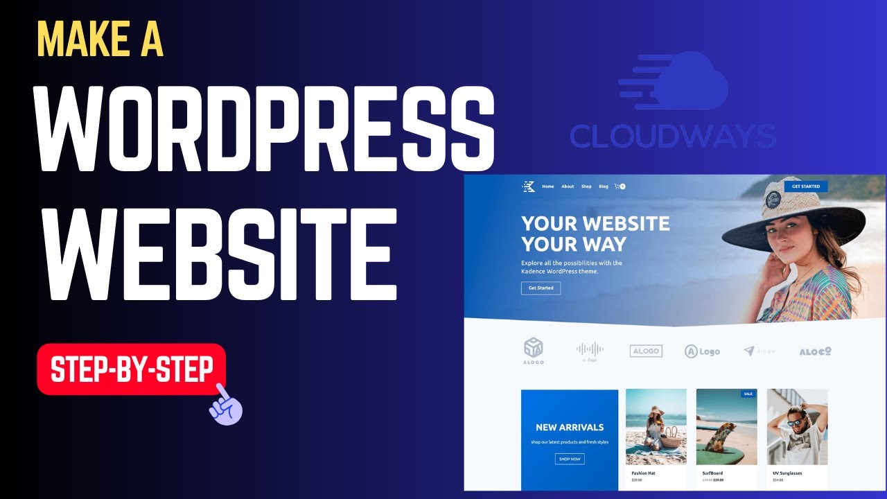 How to Make a WordPress Website on Cloudways | Cloudways Setup Tutorial