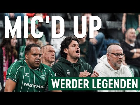 Mic'd up LEGENDENTURNIER | feat. Nelson Valdez, Max Kruse, Ailton & Thomas Schaaf | SV WERDER BREMEN