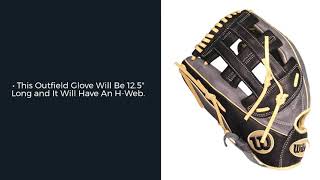 Video thumbnail: Review: Wilson A1000 1750 12.5" Baseball Glove (WBW100138125)