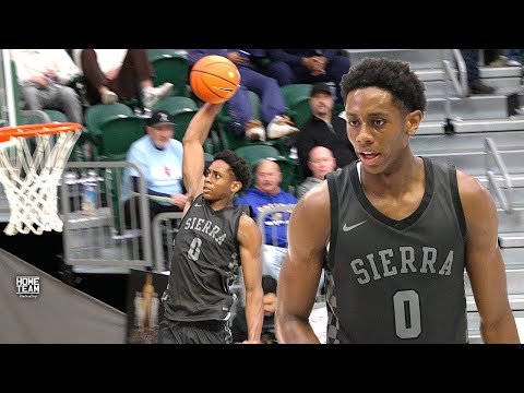 Brandon McCoy Jr and Sierra Canyon vs Barlow at the Les Schwab Invitational