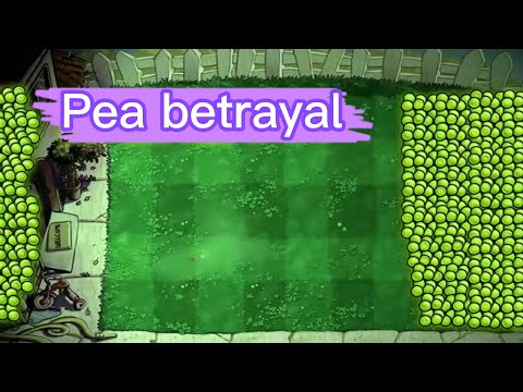 PVZ1 discover: Pea betrayal❗❗❗ - HARD MODE MOD PvZ Plus
