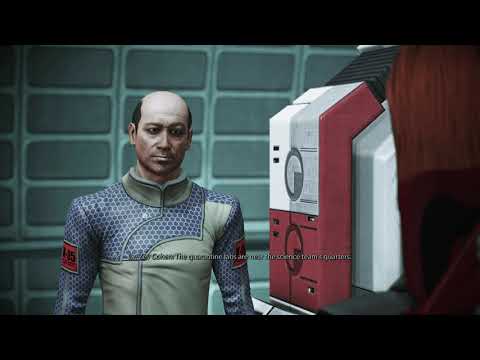 Mass Effect 1 Legendary Edition - Noveria To The Hot Labs: Dr Zev Cohen "It's a Bio Weapon" Gameplay