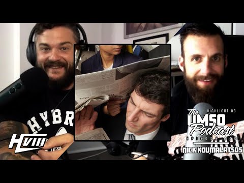 THE UMSO PODCAST 140 - NICK KOUMALATSOS - ON PEOPLE BEING ENTITLED