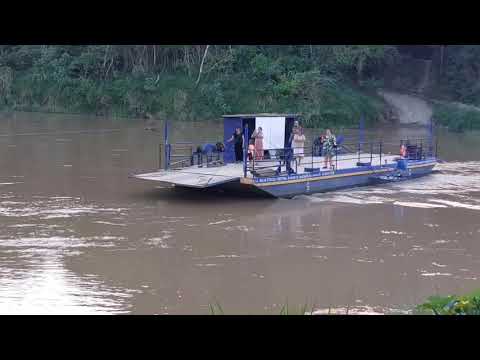 Balsa Rio Ivaí ( distrito de Tereza Cristina ) Cândido de Abreu  - Pr