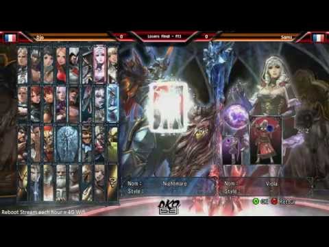 DKSE 2015 - Soul Calibur V : Top 3