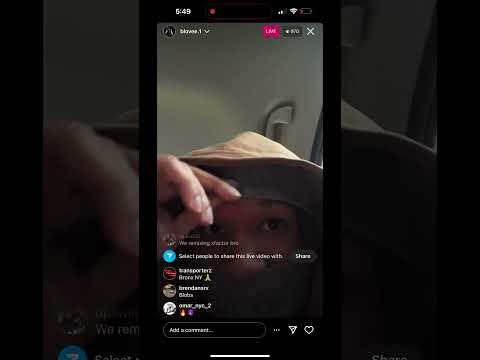 Blovee ig live