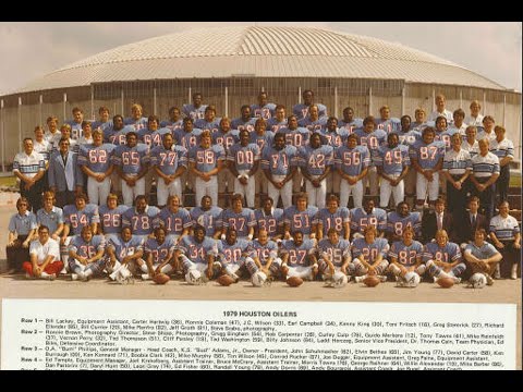 1979 Houston Oilers Team Season Highlights "Luv Ya Blue...Bum Builds A Winner"