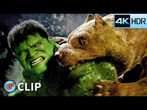 Hulk vs Hulk Dogs - Hulk Smash Scene | Hulk (2003) 4K HDR Movie Clip