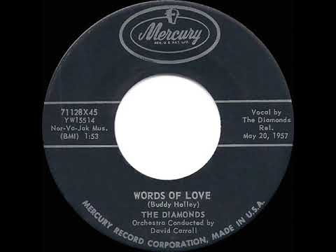 1957 HITS ARCHIVE: Words Of Love - Diamonds