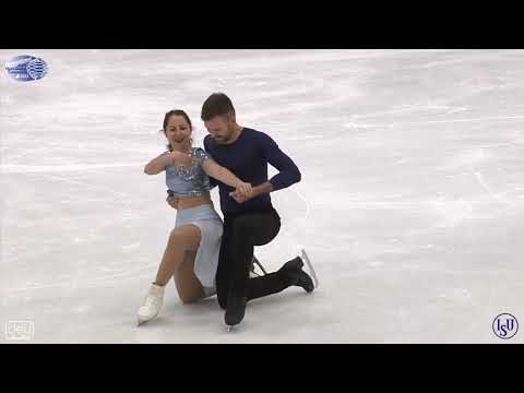 2023 ISU Oberstdorf Adult - Masters Pairs Artistic - M Breitkopf & K Sadowski - POL = 26.28 (1st 🥇)