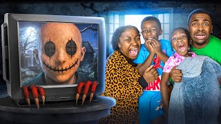 WE WATCHED A SCARY MOVIE AT 3AM *BAD IDEA*