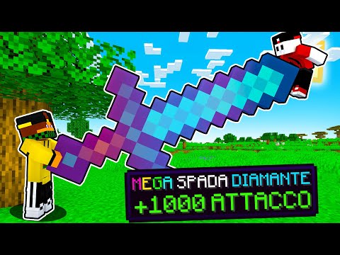 CACCIA ALL'UOMO MA USO LA SPADA PIÙ GIGANTE DI MINECRAFT