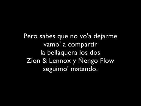 Chupop (Remix) Letra - Zion y Lennox Ft Ñengo Flow, J. Alvarez, Lui-G 21 Plus, Ñejo, Franco