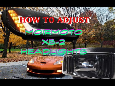 Adjusting the Morimoto headlights