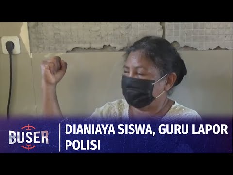 Siswa Berani Pukul Guru Wanita karena Tak Terima Saat Ditegur Ngobrol di Dalam Kelas | Buser