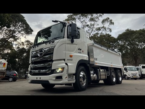 Hino FS 2848 Heavy Duty Tipper Dump Truck Adco Trailer Civil Demo Excavations