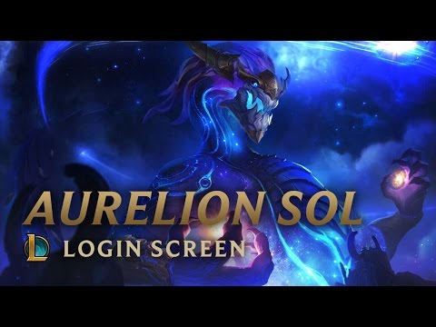Aurelion Sol, the Star Forger | Login Screen - League of Legends