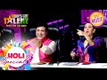 Govinda और Karishma ने IGT के मंच पर मनायी Holi | India's Got Talent Season 9 | Holi Spe