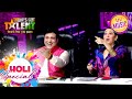 Govinda और Karishma ने IGT के मंच पर मनायी Holi India S Got Talent S