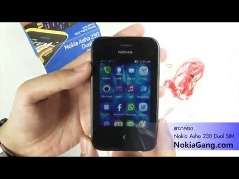 แกะกล่อง Nokia Asha 230 Dual SIM