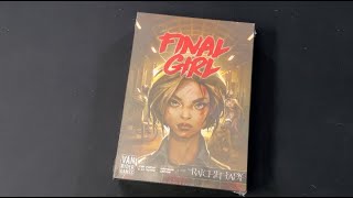 TDG: Final Girl - Madness in the Dark unboxing with Ray