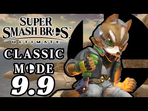 Super Smash Bros. Ultimate | Classic Mode: Fox (9.9)