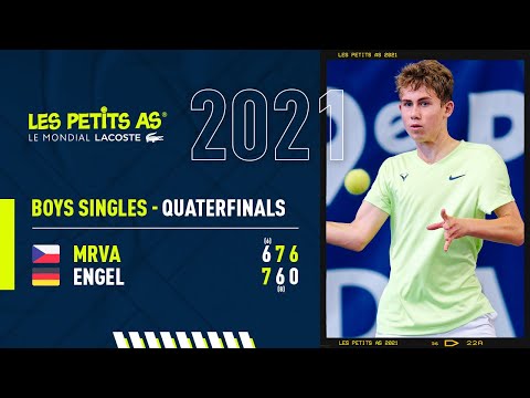 Les Petits As 2021 | Boys Quarterfinals | Maxim Mrva vs. Justin Engel