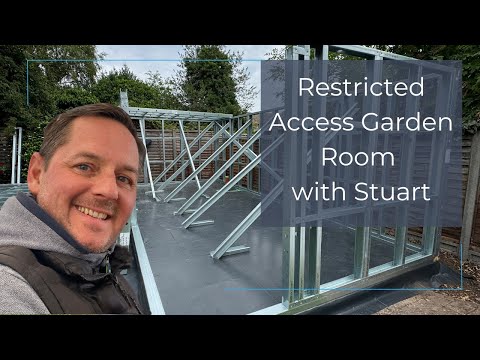 Can You Build a Garden Room with Restricted Access?
