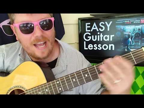 Si Te Vas - Sech, Ozuna // easy guitar lesson tabs easy chords beginner tutorial