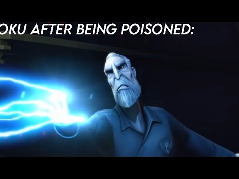 Dooku is a better duelist than Anakin