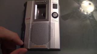 Video thumbnail for Retro Review: Sony TCM-200DV cassette recorder by Walkman Habitat